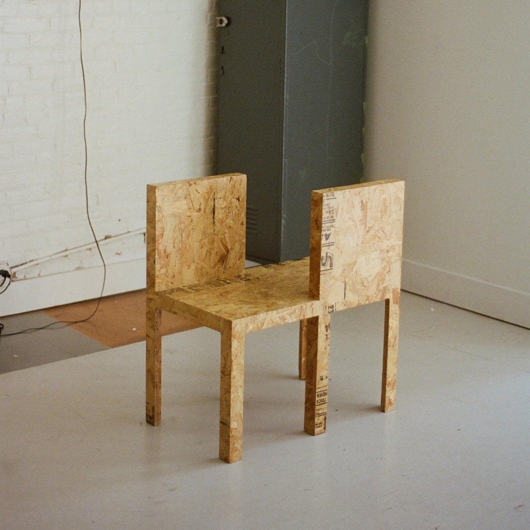 Rucker Corp “Double Chair” Natural, 2023